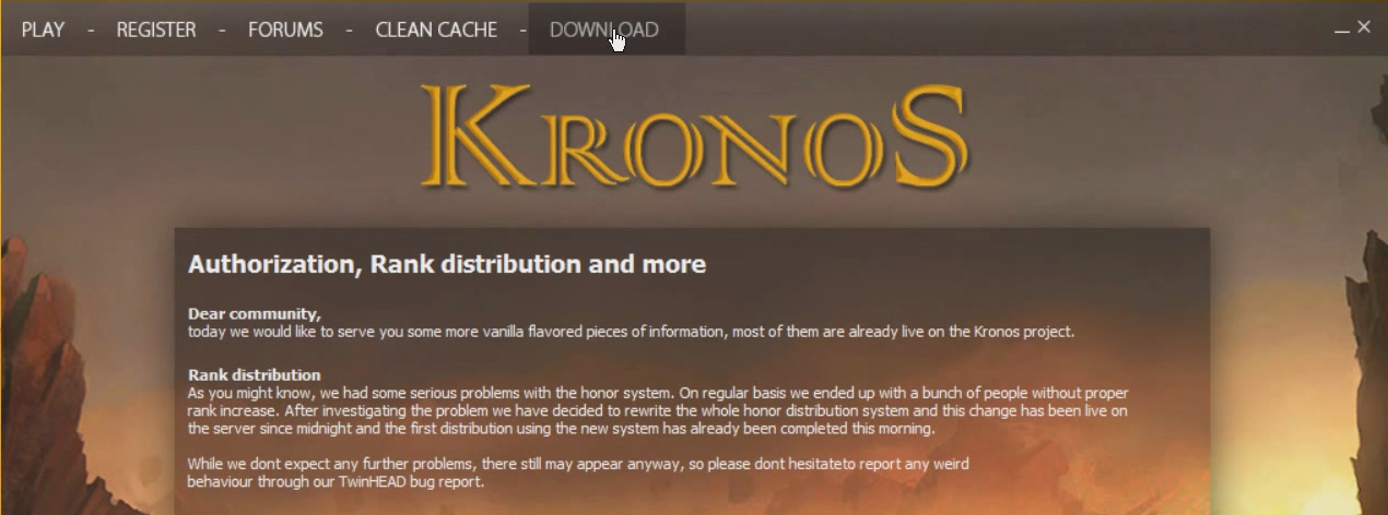 Kronos Launcher